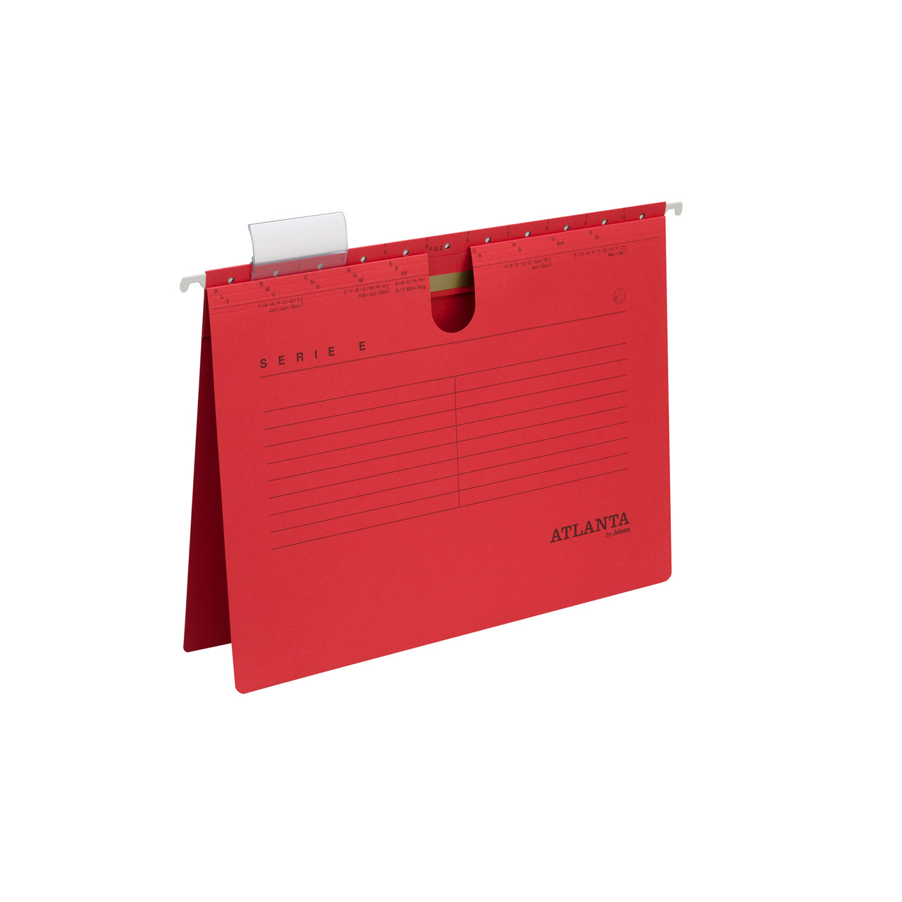 Serie-E Suspension File with Quick Metal Fastener, A4, 100% Recycled Cardboard, FSC®