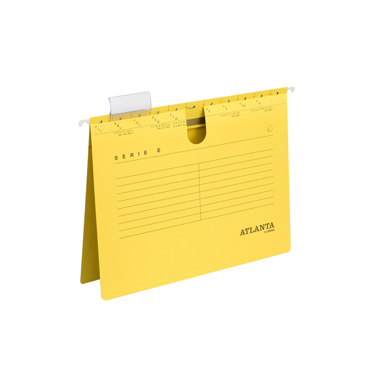 Serie-E Suspension File with Quick Metal Fastener, A4, 100% Recycled Cardboard, FSC®
