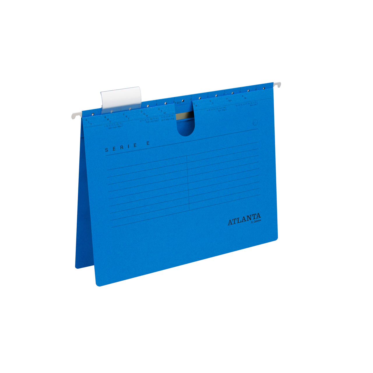 Serie-E Suspension File with Quick Metal Fastener, A4, 100% Recycled Cardboard, FSC®