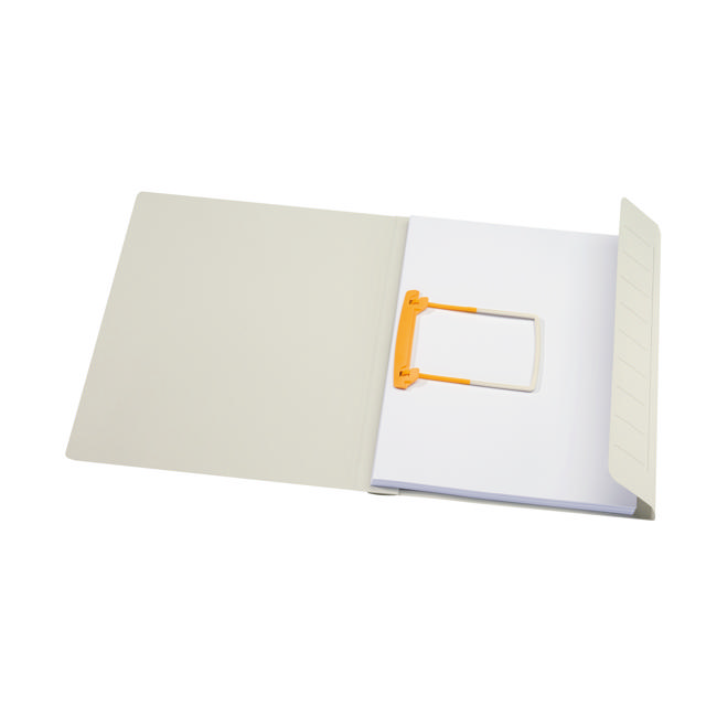 Secolor Clip Folder with Flap, Folio, 100% Recycled Cardboard, FSC®
