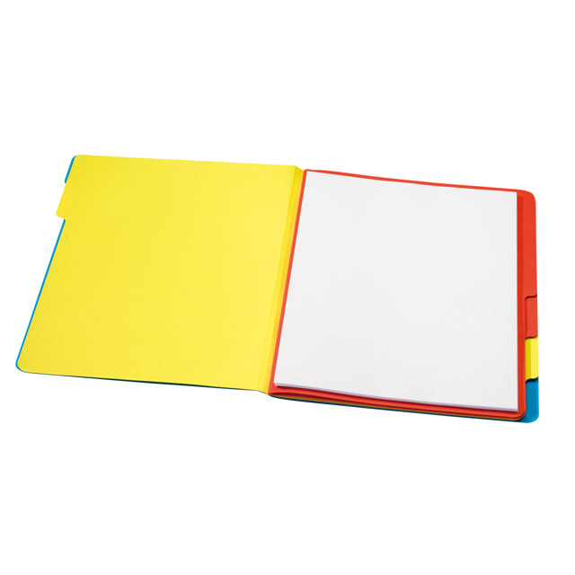 Secolor 6-Tab Sorting Folder, A4, 100% Recycled Cardboard, FSC®