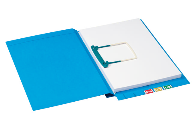 Secolor Clipex Folder, lateral, A4, 100% Recycled Cardboard, FSC®