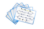 Tarifold Hanging Brochure Holder, A4, Horizontal