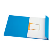 Secolor Clip Folder with Flap, US Letter, 100% Recycled Cardboard, FSC®