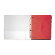 Binder with 6 Smartfolder Perforated Folders with Tabs, Complete Legal Register, A4