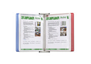 Tarifold Metal Wall Document Display System, A4, 10 Pockets, FR/UK/NL/CZ Colours