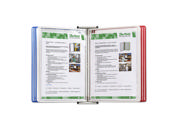 Tarifold Metal Wall Document Display System, A4, 10 Pockets, FR/UK/NL/CZ Colours