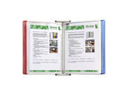 Tarifold Metal Wall Document Display System, A4, 10 Pockets, FR/UK/NL/CZ Colours