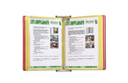 Tarifold Metal Wall Document Display System, A4, 10 Pockets, Spain Colours