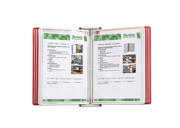 Tarifold Metal Wall Document Display System, A4, 10 Pockets, Denmark Colours