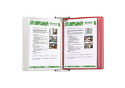 Tarifold Metal Wall Document Display System, A4, 10 Pockets, Poland Colours