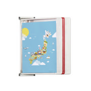 Tarifold Metal Wall Document Display System, A4, 10 Pockets, Japan Colours