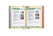 Tarifold Metal Wall Document Display System, A4, 10 Pockets, Romania Colours
