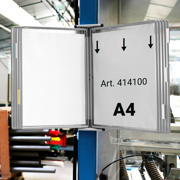Tarifold Metal Wall Document Display System, A4, 10 Pockets