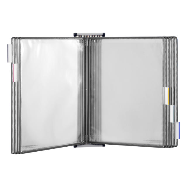 Tarifold Metal Wall Document Display System, A4, 10 Pockets