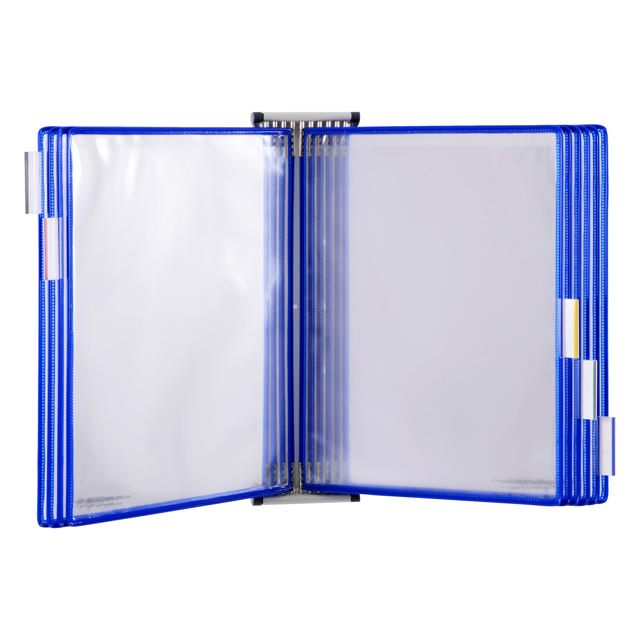 Tarifold Metal Wall Document Display System, A4, 10 Pockets