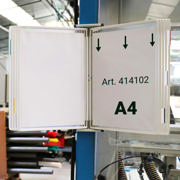 Tarifold Metal Wall Document Display System, A4, 10 Pockets