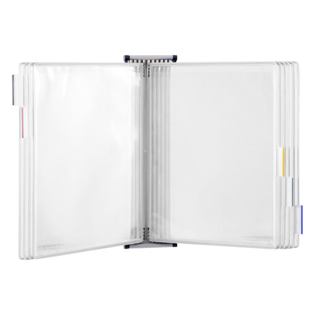 Tarifold Metal Wall Document Display System, A4, 10 Pockets