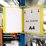 Tarifold Metal Wall Document Display System, A4, 10 Pockets