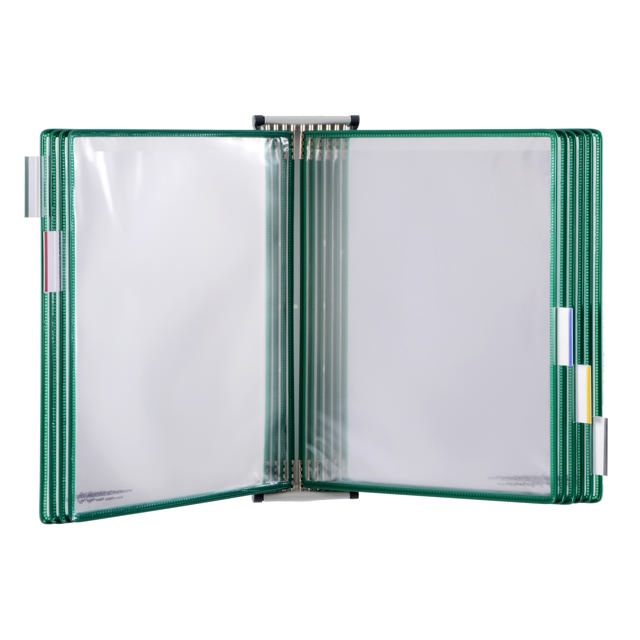 Tarifold Metal Wall Document Display System, A4, 10 Pockets