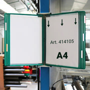 Tarifold Metal Wall Document Display System, A4, 10 Pockets