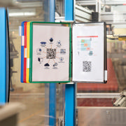 Tarifold Metal Wall Document Display System, A4, 10 Pockets