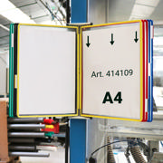 Tarifold Metal Wall Document Display System, A4, 10 Pockets
