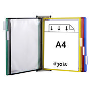 Tarifold Metal Wall Document Display System, A4, 10 Pockets