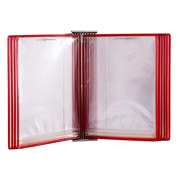 Tarifold Stainless Steel Wall Document Display System, A4, 10 Drypockets