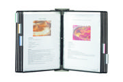 Tarifold Antimicrobial Stainless Steel Wall Document Display System, A4, 10 Pockets