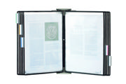 Tarifold Antimicrobial Stainless Steel Wall Document Display System, A4, 10 Pockets