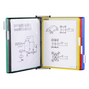 Tarifold Magnetic Wall Document Display System, A4, 10 Pockets
