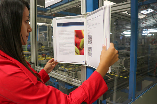 Tarifold Antimicrobial Magnetic Wall Document Display System, A4, 10 Pockets