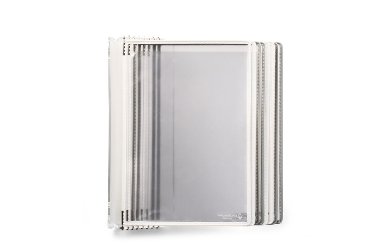 Acrylic Wall Document Display System, A4, 8 Pockets
