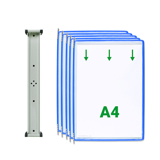 Tarifold Magnetic Wall Document Display System, A4, 5 Pockets