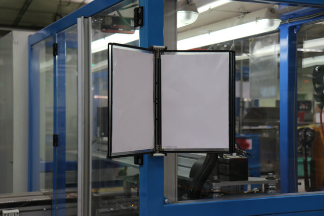 Tarifold Magnetic Wall Document Display System, A4, 5 Pockets