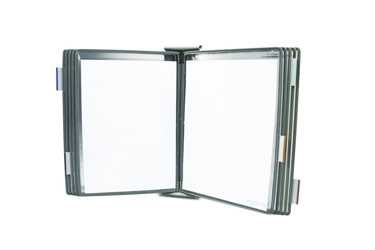 Tarifold Metal Wall Document Display Extension Kit, A4, 10 Pockets