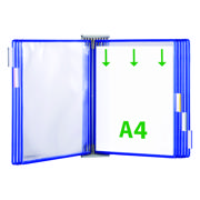 Tarifold Metal Wall Document Display Extension Kit, A4, 10 Pockets