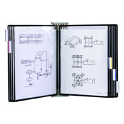 Tarifold Metal Wall Document Display Extension Kit, A4, 10 Pockets
