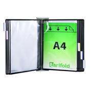 Tarifold Metal Wall Document Display Extension Kit, A4, 10 Pockets