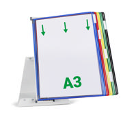 Tarifold Metal Desk Document Display System, A3, 10 Pockets