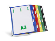 Tarifold Metal Desk Document Display System, A3, 30 Pockets