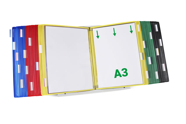 Tarifold Metal Desk Document Display System, A3, 50 Pockets