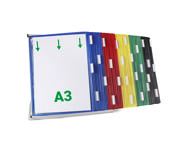 Tarifold Metal Desk Document Display System, A3, 60 Pockets