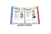 Tarifold Metal Desk Document Display System, A4, 10 Pockets, FR/UK/NL/CZ Colours