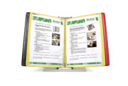 Tarifold Metal Desk Document Display System, A4, 10 Pockets, Belgium Colors