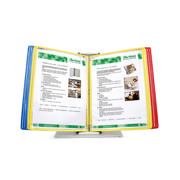 Tarifold Metal Desk Document Display System, A4, 10 Pockets, Romania Colours