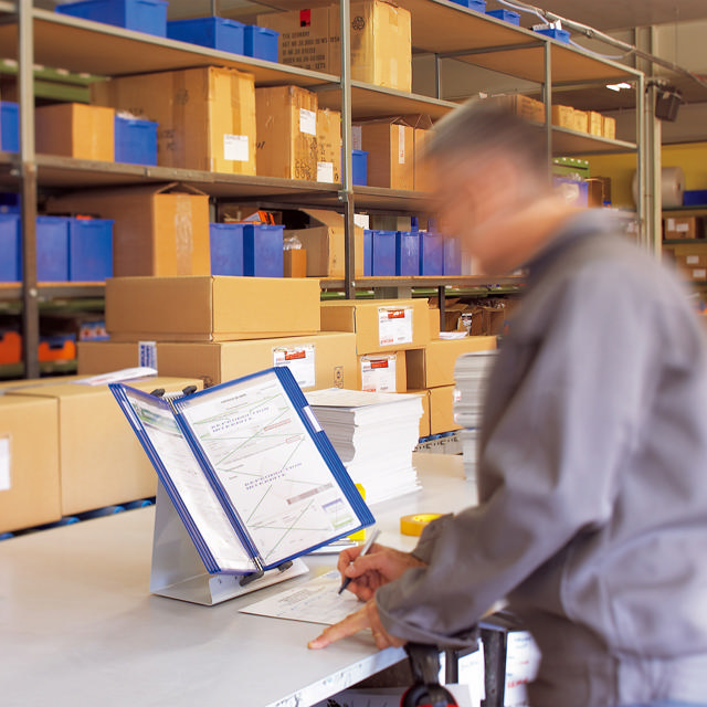 Tarifold Metal Desk Document Display System, A4, 10 Pockets