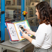 Tarifold Metal Desk Document Display System, A4, 10 Pockets