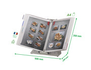 Tarifold Antimicrobial Desk Document Display System, A4, 10 Pockets
